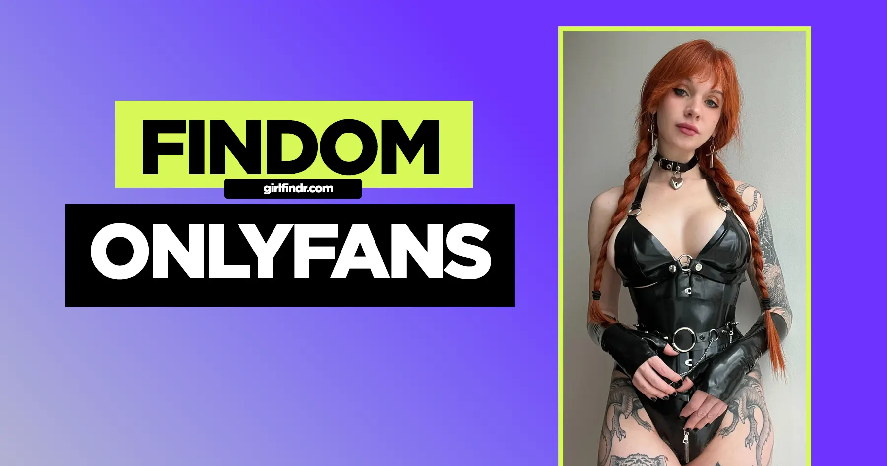 Findom OnlyFans model wearing latex corset.